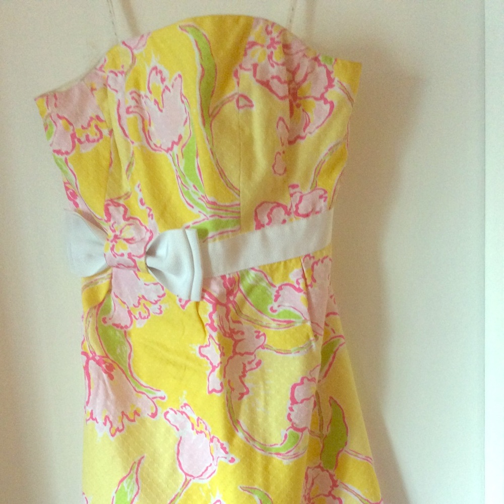 Like New Lilly Pulitzer Strapless Dress